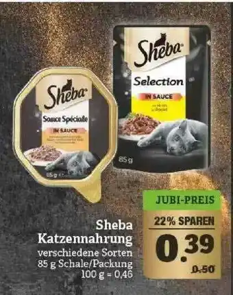 Marktkauf Sheba Katzennahrung Angebot