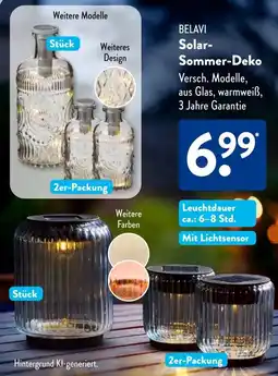 Aldi Süd BELAVI Solar Sommer-Deko Angebot