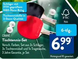 Aldi Süd CRANE Tischtennis-Set Angebot
