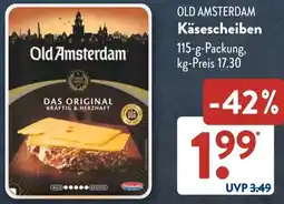 Aldi Süd OLD AMSTERDAM Käsescheiben Angebot