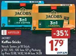 Aldi Süd JACOBS Kaffee-Sticks Angebot