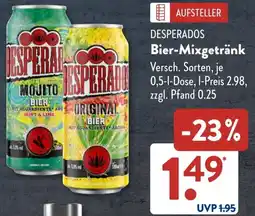 Aldi Süd DESPERADOS Bier-Mixgetränk Angebot