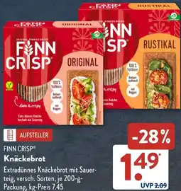 Aldi Süd FINN CRISP Knäckebrot Angebot