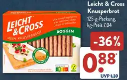 Aldi Süd Leicht & Cross Knusperbrot Angebot