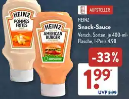 Aldi Süd HEINZ Snack-Sauce Angebot