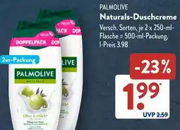 Aldi Süd PALMOLIVE Naturals-Duschcreme Angebot