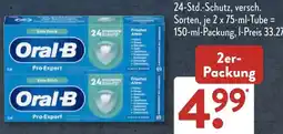 Aldi Süd ORAL-B Pro-Expert Zahncreme Angebot