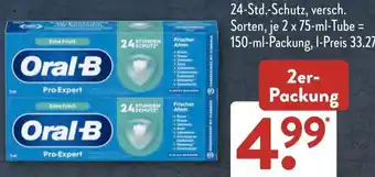 Aldi Süd ORAL-B Pro-Expert Zahncreme Angebot