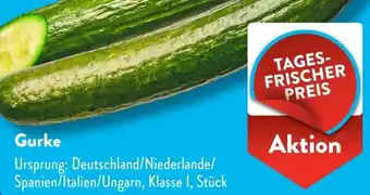 Aldi Süd Gurke Angebot