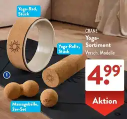 Aldi Süd CRANE Yoga Sortiment Angebot