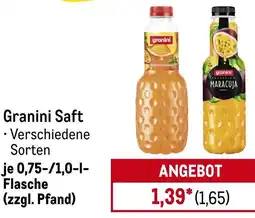 METRO Granini Saft Angebot