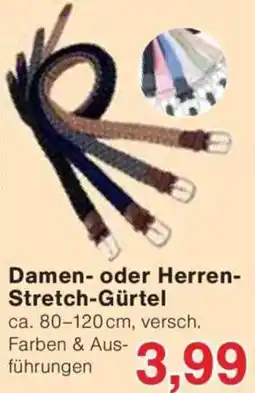 Jawoll Damen oder Herren Stretch-Gürtel Angebot