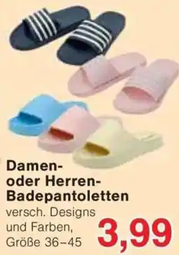 Jawoll Damen oder Herren Badepantoletten Angebot