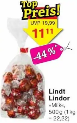 Jawoll Lindt Lindor Angebot