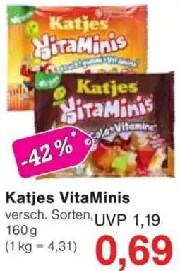 Jawoll Katjes VitaMinis Angebot
