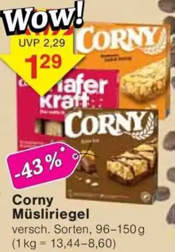 Jawoll Corny Müsliriegel Angebot