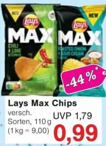 Jawoll Lays Max Chips Angebot