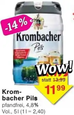 Jawoll Krombacher Pils Angebot