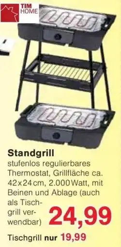 Jawoll TIM HOME Standgrill Angebot