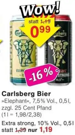 Jawoll Carlsberg Bier Angebot