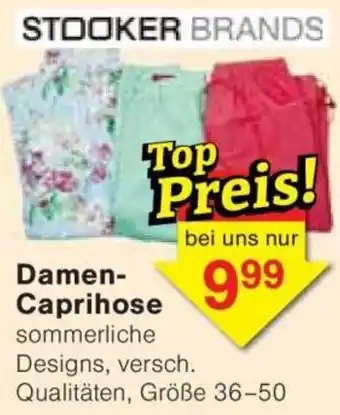 Jawoll STOOKER BRANDS Damen Caprihose Angebot