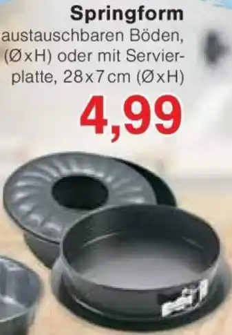 Jawoll Springform Angebot