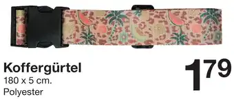 Zeeman Koffergürtel Angebot