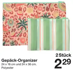 Zeeman Gepäck-Organizer Angebot