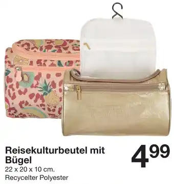 Zeeman Reisekulturbeutel mit Bügel Angebot