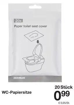 Zeeman WC-Papiersitze Angebot