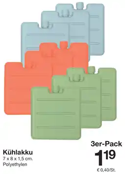 Zeeman Kühlakku Angebot