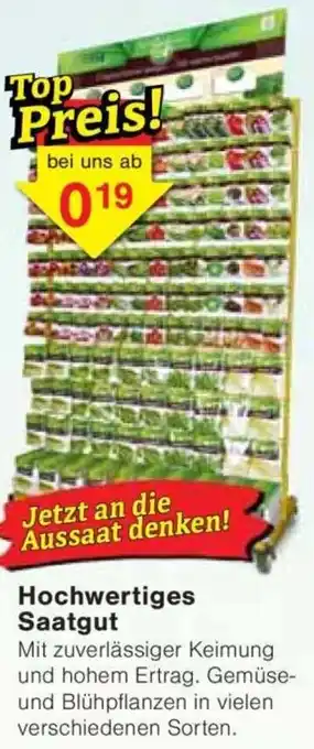 Jawoll Hochwertiges Saatgut Angebot
