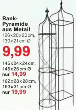 Jawoll Rank Pyramide aus Metall Angebot