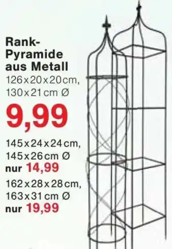 Jawoll Rank Pyramide aus Metall Angebot