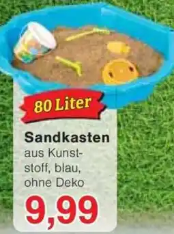 Jawoll Sandkasten Angebot