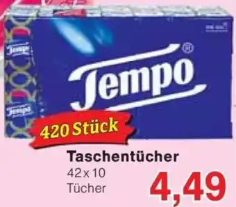 Jawoll Tempo Taschentücher Angebot