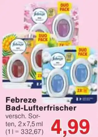 Jawoll Febreze Bad-Lufterfrischer Angebot
