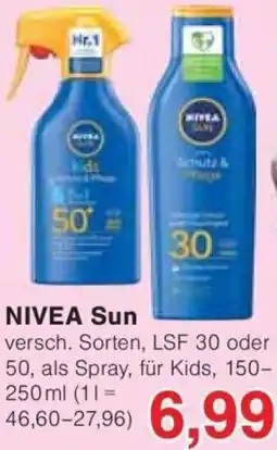 Jawoll NIVEA Sun Angebot