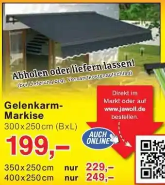 Jawoll Gelenkarm Markise Angebot