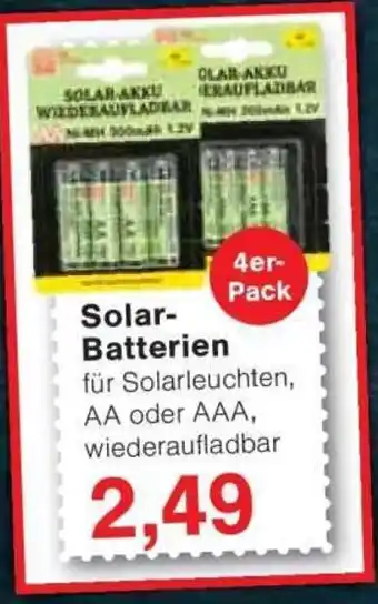 Jawoll Solar Batterien Angebot