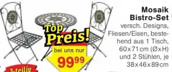 Jawoll Mosaik Bistro-Set Angebot