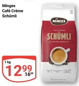Globus Minges Café Crème Schümli Angebot