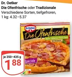 Globus Dr. Oetker Die Ofenfrische oder Tradizionale Angebot