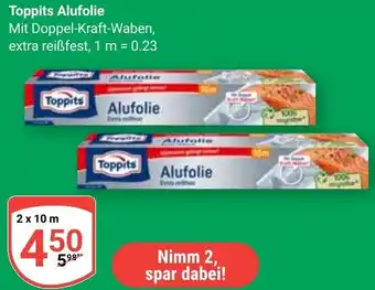 Globus Toppits Alufolie Angebot
