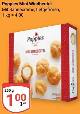 Globus Poppies Mini Windbeutel Angebot