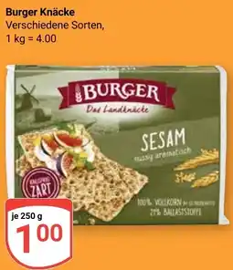 Globus Burger Knäcke Angebot