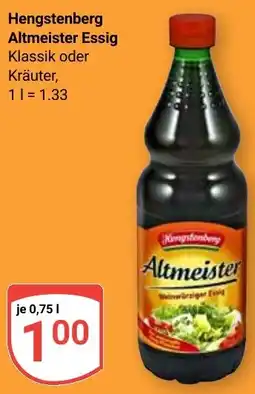Globus Hengstenberg Altmeister Essig Angebot