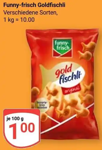 Globus Funny-frisch Goldfischli Angebot