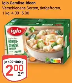 Globus Iglo Gemüse-Ideen Angebot