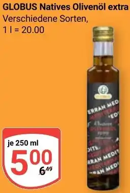 Globus GLOBUS Natives Olivenöl extra Angebot